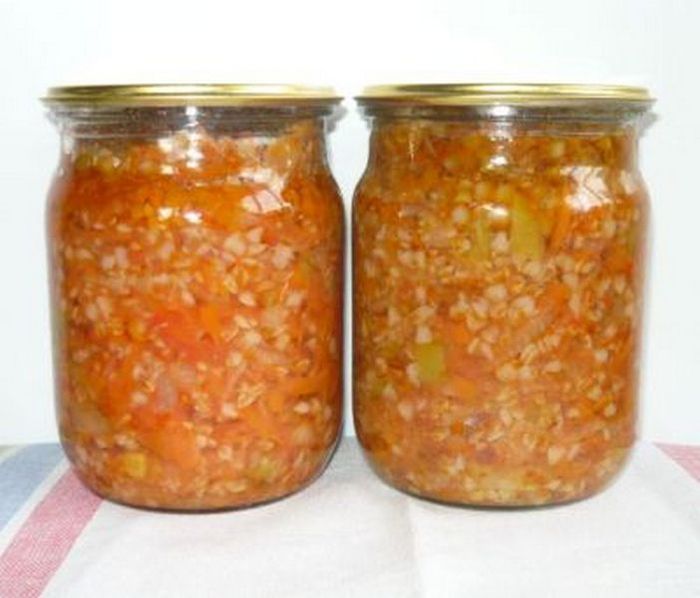 Salātu ar perlamutra recipe ziemai