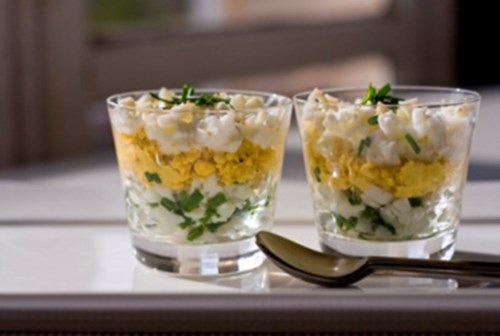 Mimosa salāti Dukanas stilā