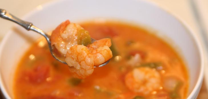 Garneles zupa: recepte garneļu zupai