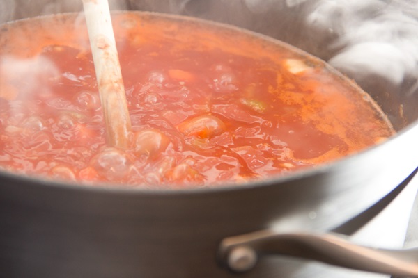Delicious ķirbju zupa