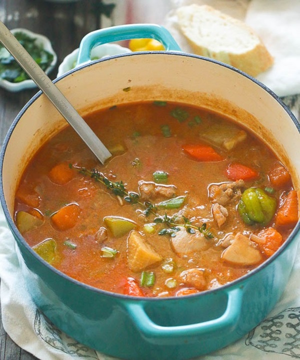 Delicious ķirbju zupa