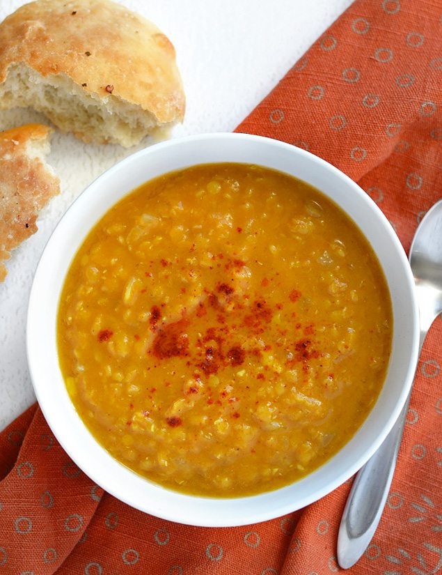 Delicious ķirbju zupa