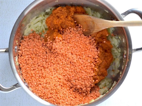 Delicious ķirbju zupa