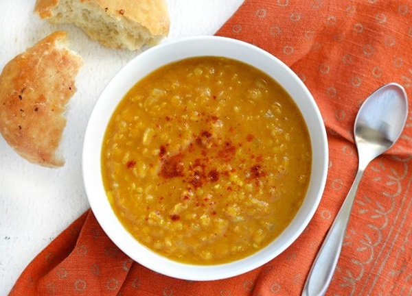 Delicious ķirbju zupa