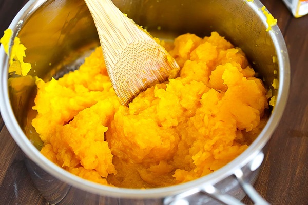 Delicious ķirbju zupa