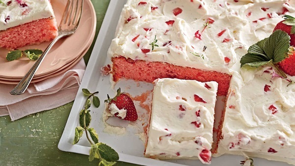 Delicious zemeņu kūka
