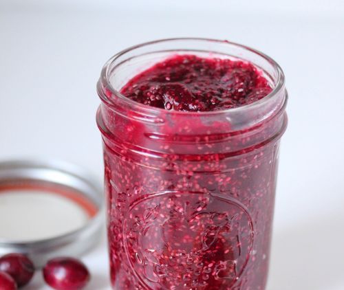 Jam ar dzērvenēm un apelsīniem