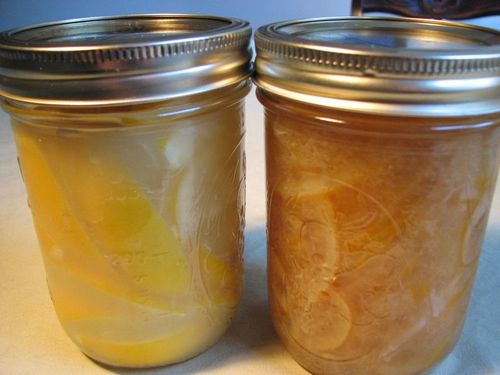Citronu ievārījums ar ingveru