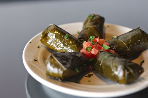 Receptes vīnogu kauliņu novākšanai dolma Kā marinēt vīnogulāju lapas dolma