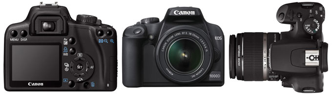 Canon EOS 1000D digitālā fotokamera