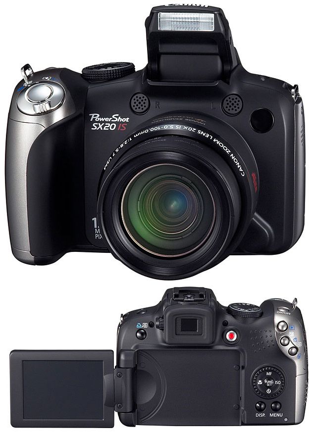 Canon PowerShot SX20 IS digitālā fotokamera