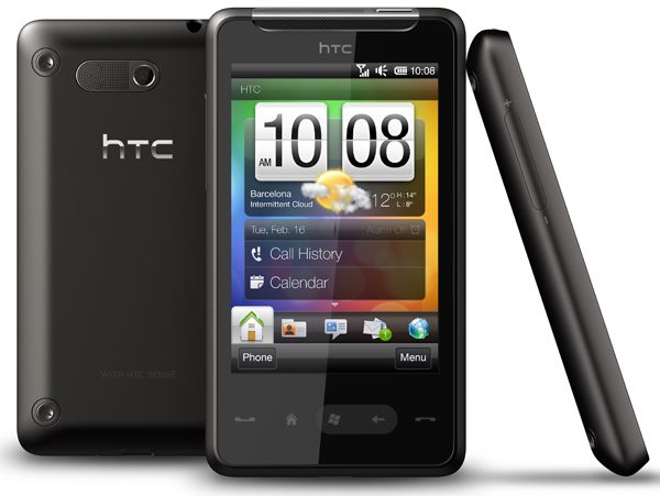 HTC HD mini viedtālrunis