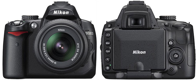 Nikon D5000 digitālā fotokamera